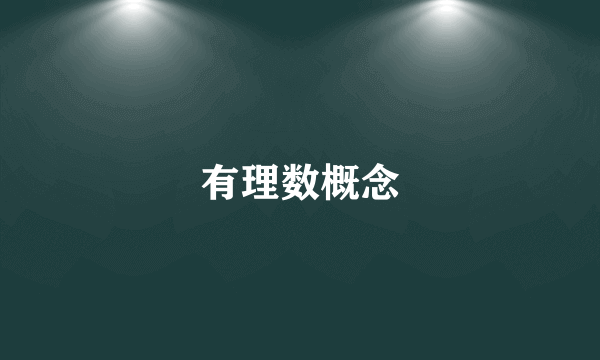 有理数概念