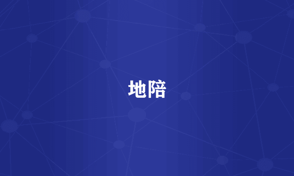 地陪