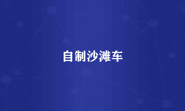 自制沙滩车