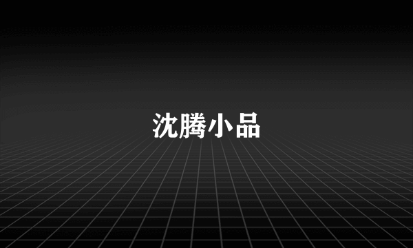 沈腾小品