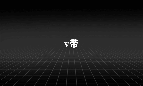 v带