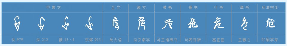 危的部首叫什么