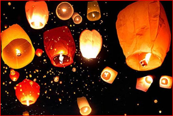 什么时候放 孔明灯