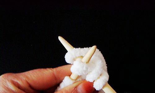 鱼骨针围巾的织法教程