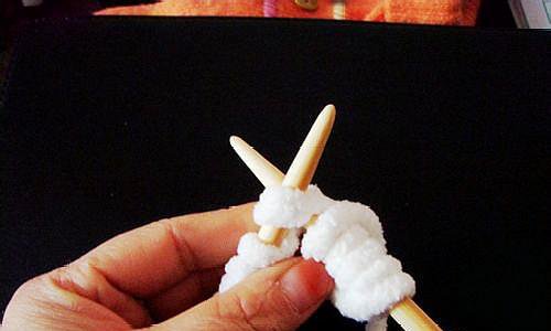 鱼骨针围巾的织法教程