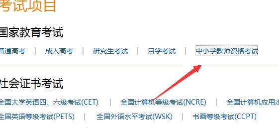中小学教师资格考试成绩查询入口在哪