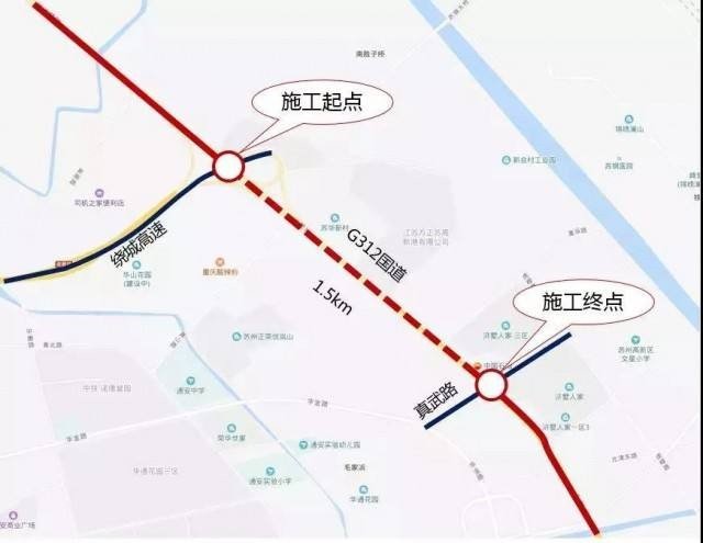 312国道全程线路图：