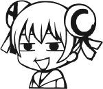 可爱的动漫女孩