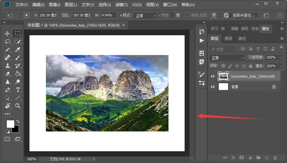 如何在PS的新建图层里插入图片？