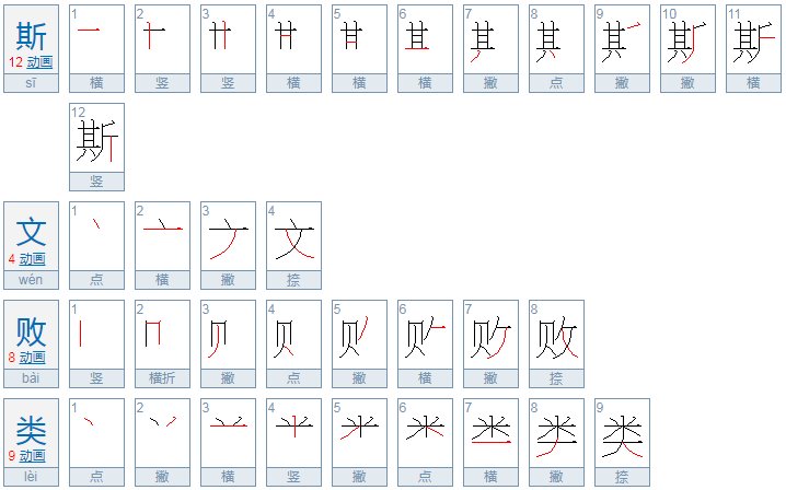 “斯文败类”是什么意思啊？