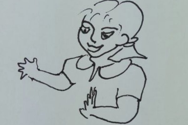 关于鼓掌的简笔画