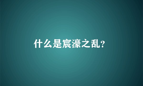 什么是宸濠之乱？
