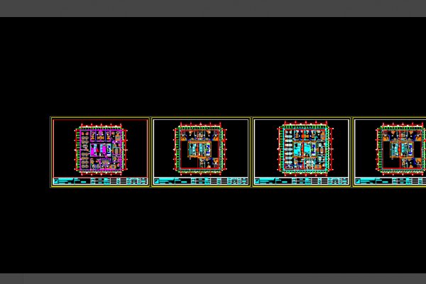 怎么把cad布局里面的图搞到模型里面