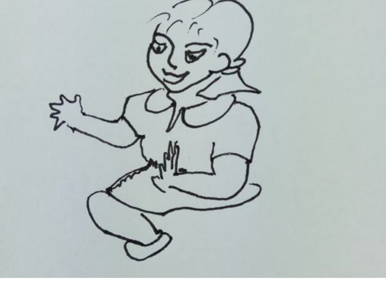 关于鼓掌的简笔画