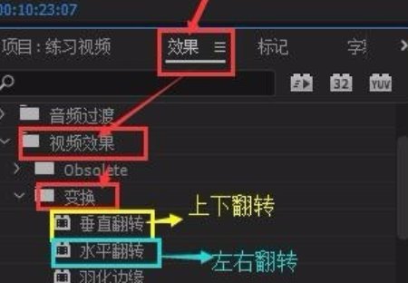 怎么用premiere把视频水平旋转