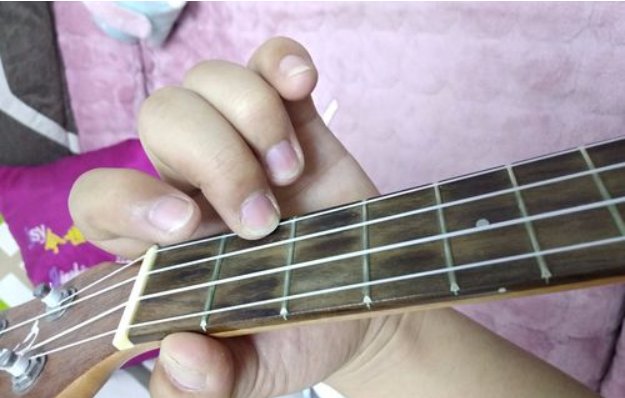 尤克里里C调 1234567的低音在哪？求图解