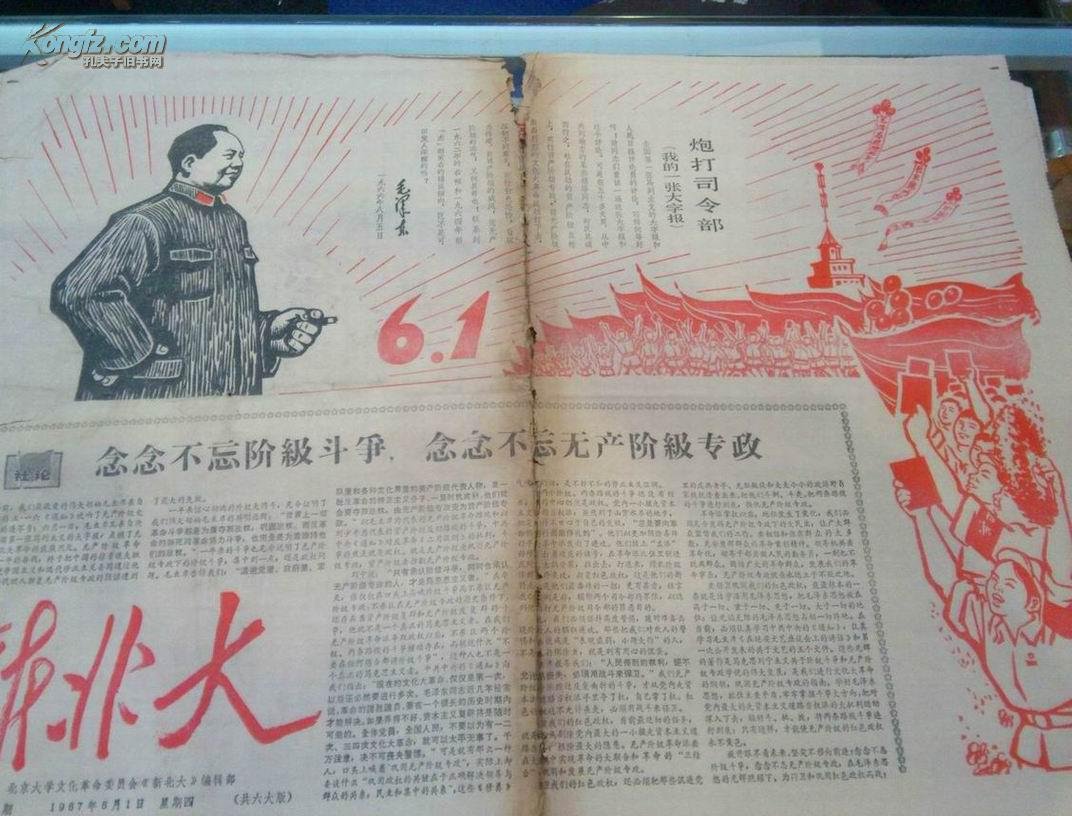 炮打司令部——我的一张大字报的事件