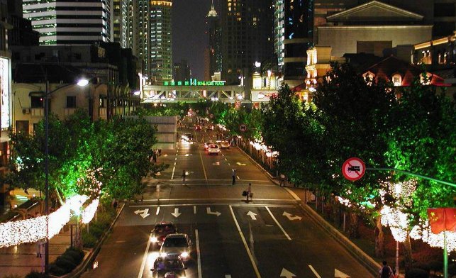 霞飞路在上海的哪个地方？