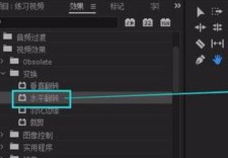 怎么用premiere把视频水平旋转