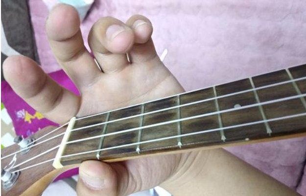 尤克里里C调 1234567的低音在哪？求图解