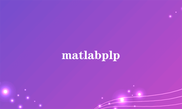 matlabplp