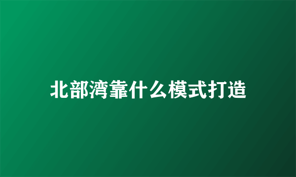 北部湾靠什么模式打造