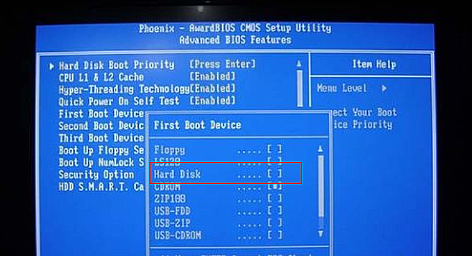 电脑不能开机.只显示boot from CD\DVD