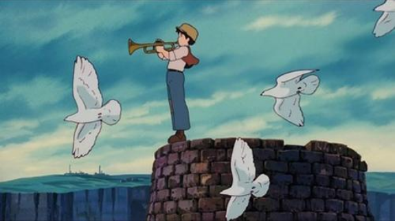 《天空之城》八孔竖笛简谱 要带指法