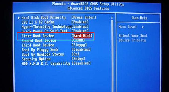 电脑不能开机.只显示boot from CD\DVD