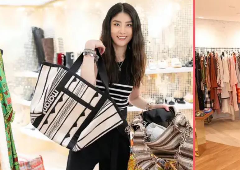 陈慧琳义卖8000件二手衣物引疯抢 顾客排队抢购