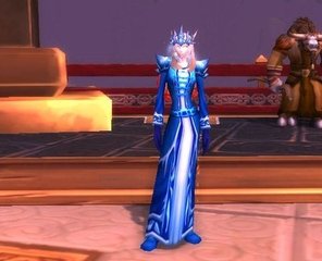 魔兽世界有没有什么布甲肩膀是深蓝色的？跟冰川长袍很配的幻化？