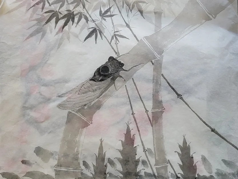 德清58岁油漆工被中国美院研修班录取，他的绘画水平怎么样？