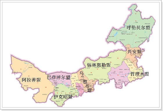 内蒙古有多少个边境骑士