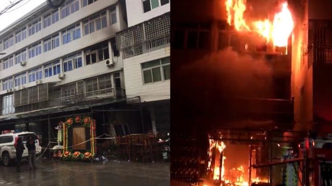 浙江一灵堂深夜起火致儿子儿媳死亡，现场的火势情况如何？