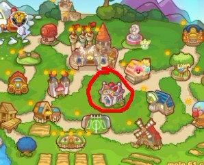 摩尔庄园中依莲姐姐在哪里