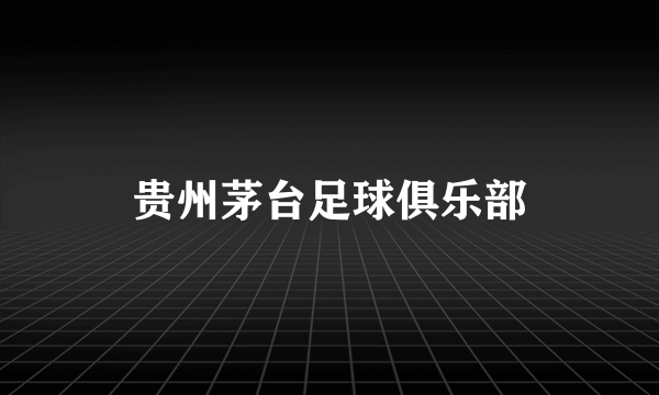 贵州茅台足球俱乐部