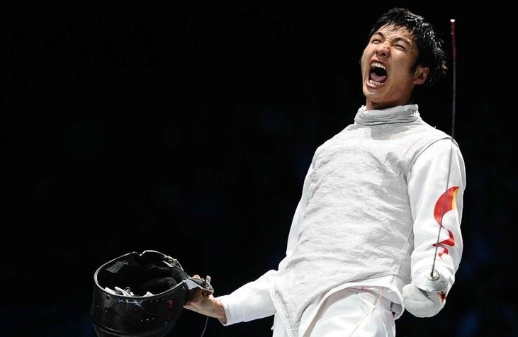 雷声在男子花剑中，取得过哪些过人的成绩？