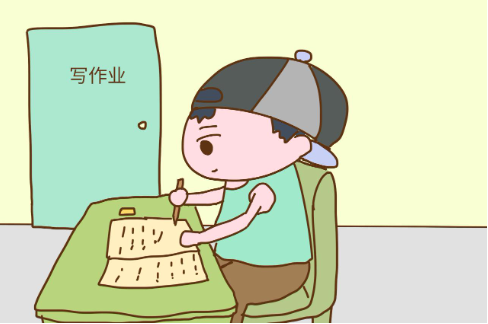 坐在紫到发黑的木棒上写作业的意思是什么？