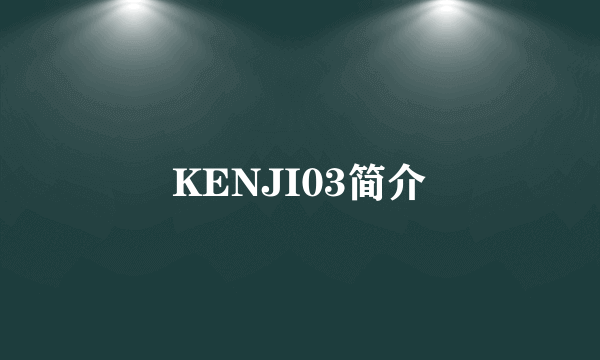 KENJI03简介