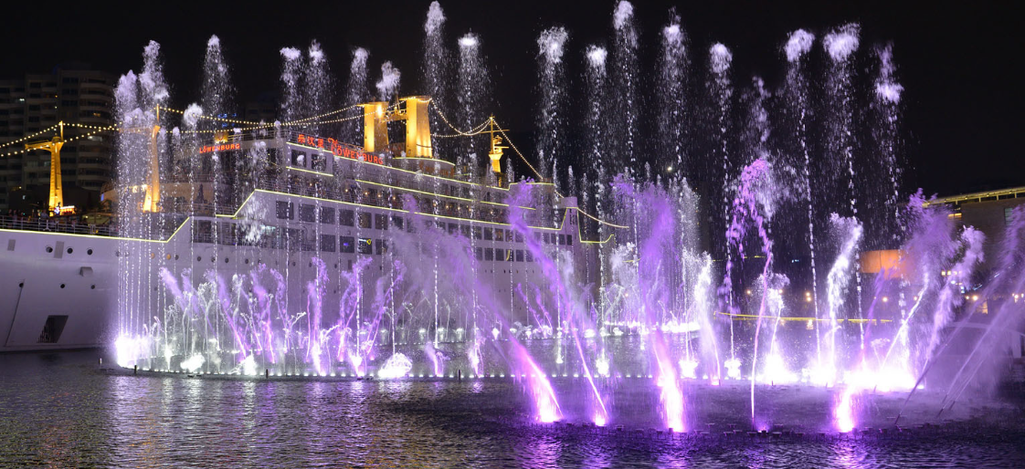 喷泉用几根手指怎么做？