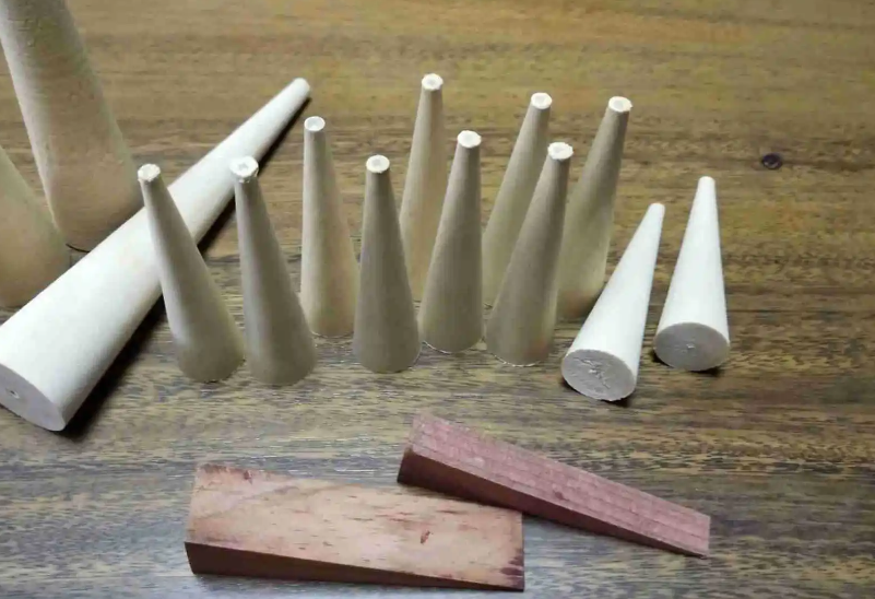 灌浆木塞圆锥形圆棒异形木块堵塞