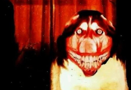 微笑狗恐怖事件死了多少人事件原图为什么吓人