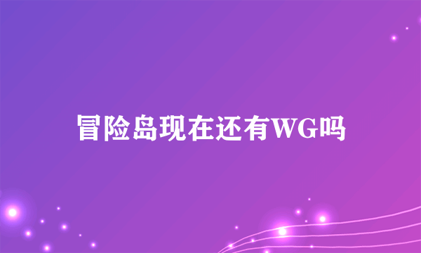 冒险岛现在还有WG吗