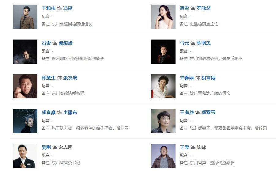 巡回检察组演员表及人物剧情介绍