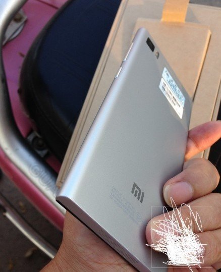 小米3银灰色什么样的