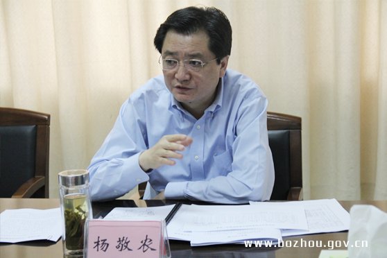 杨敬农的人物履历