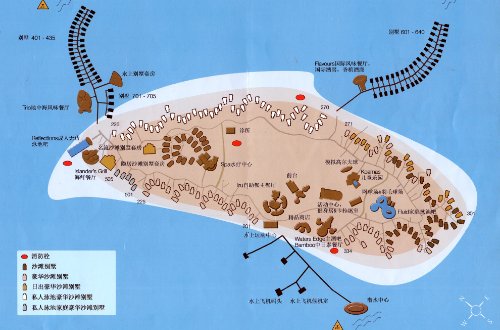 马尔代夫地图和位置
