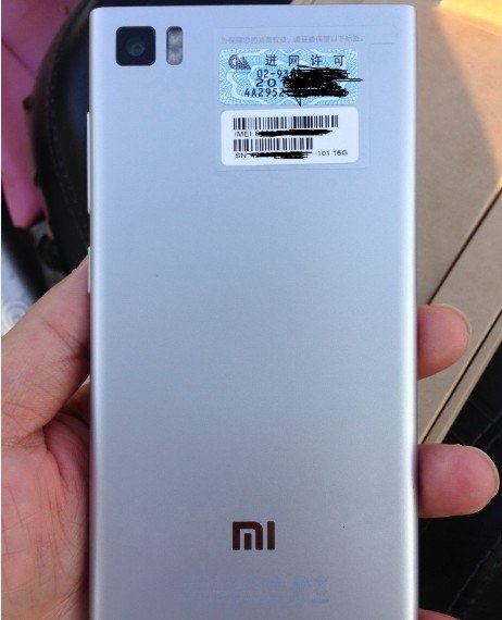 小米3银灰色什么样的