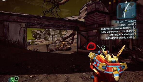 无主之地2失落的宝藏位置