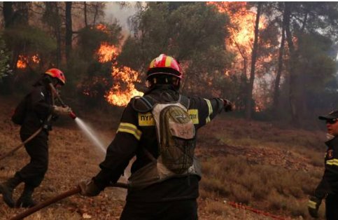 希腊24小时内出现58起火情，火势是否被控制住了？